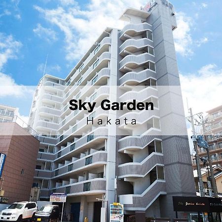 Sky Garden Hakata Apart otel Fukuoka  Dış mekan fotoğraf