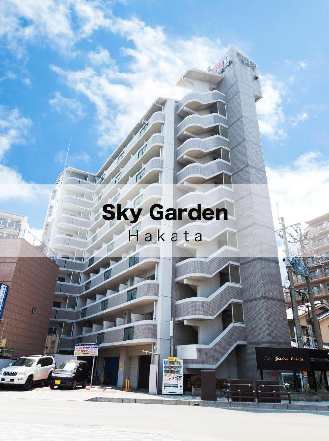Sky Garden Hakata Apart otel Fukuoka  Dış mekan fotoğraf